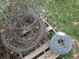 NEW & USED BARBED WIRE 2-POINT