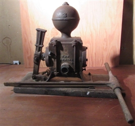 ANTIQUE WINE PUMP FROM THE LATE 1800S