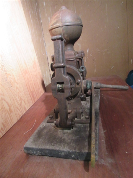 ANTIQUE WINE PUMP FROM THE LATE 1800'S