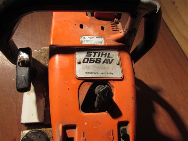 STIHL 056 AV CHAINSAW WITH 36BAR