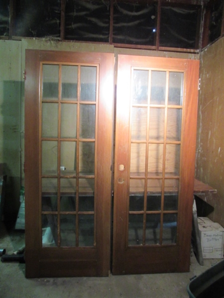 DOUBLE FRENCH DOORS