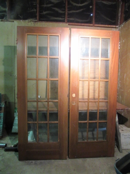 DOUBLE FRENCH DOORS