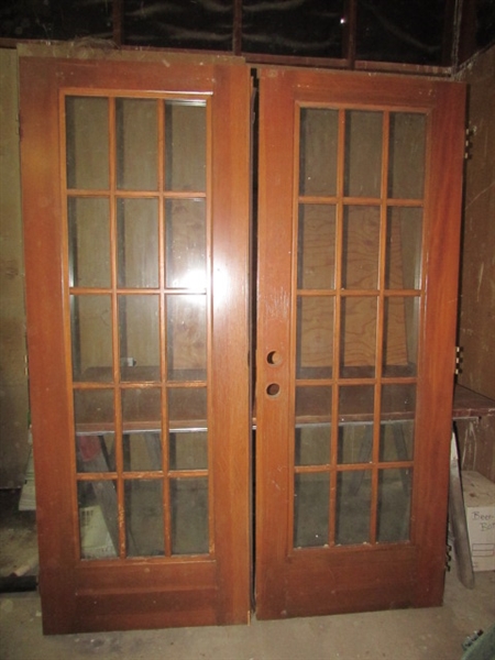 DOUBLE FRENCH DOORS