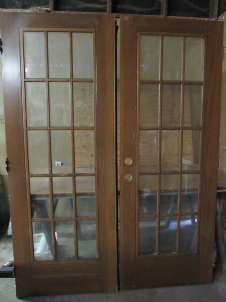 DOUBLE FRENCH DOORS