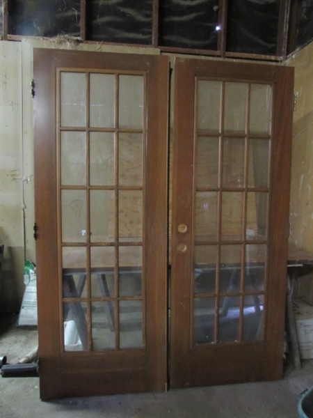 DOUBLE FRENCH DOORS