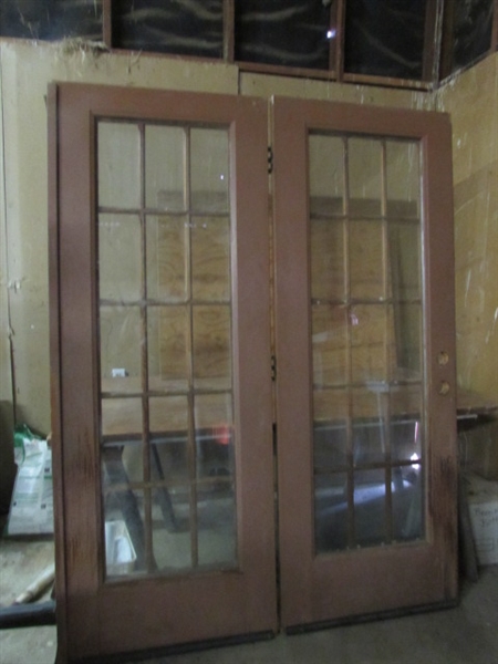 DOUBLE FRENCH DOORS