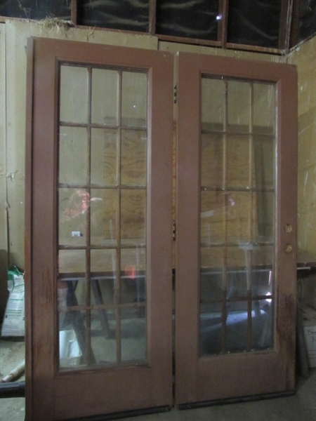 DOUBLE FRENCH DOORS