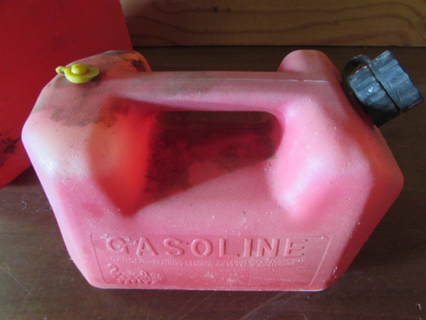 3 GASOLINE CANS