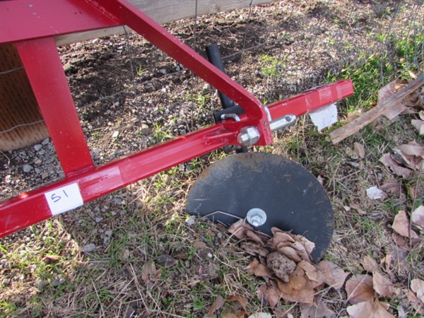 2-DISC ROW FORMER FROM STEVENS TRACTOR CO