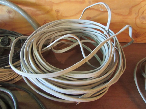 LOADS OF ELECTRICAL WIRE
FOR EVERY PURPOSE