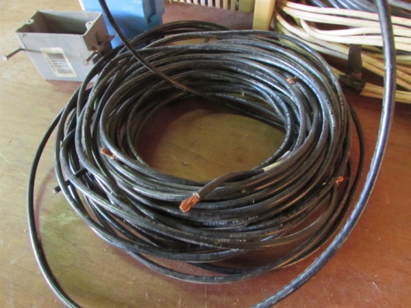 LOADS OF ELECTRICAL WIRE
FOR EVERY PURPOSE