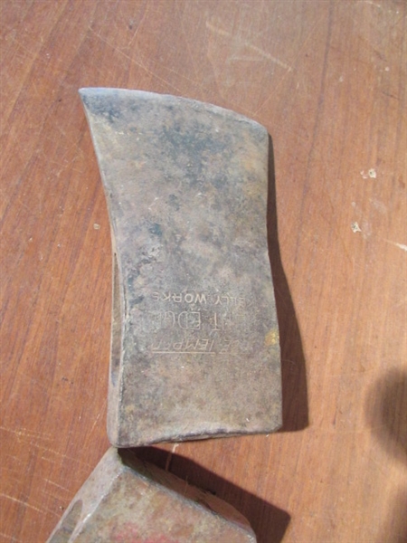 VINTAGE AXE BLADES
