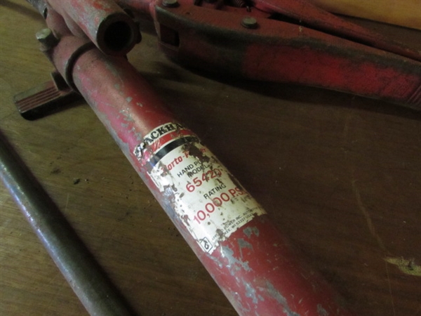 VINTAGE JAWS OF LIFE W/HYDRAULIC PORTO-POWER