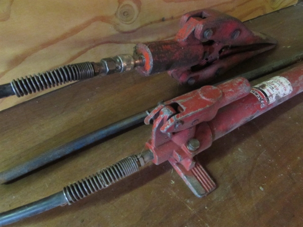 VINTAGE JAWS OF LIFE W/HYDRAULIC PORTO-POWER