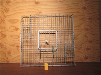 SMALL ANIMAL TRAP MADE BY THE TRAPMAKER