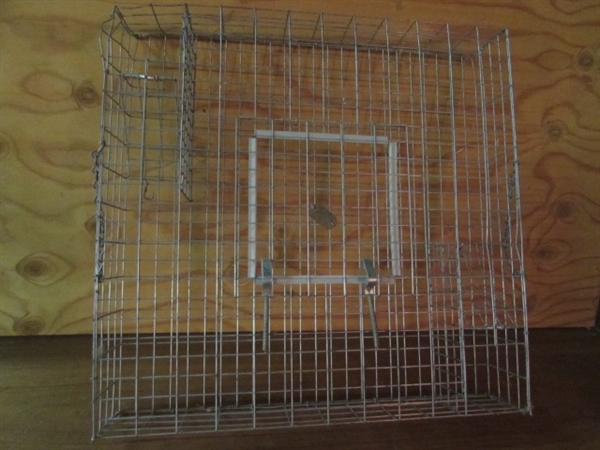 SMALL ANIMAL TRAP MADE BY THE TRAPMAKER