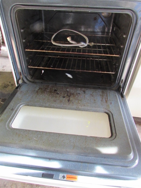 PROPANE WHIRLPOOL STOVE/OVEN