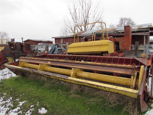 NEW HOLLAND SPEED ROWER 12' SWATHER
