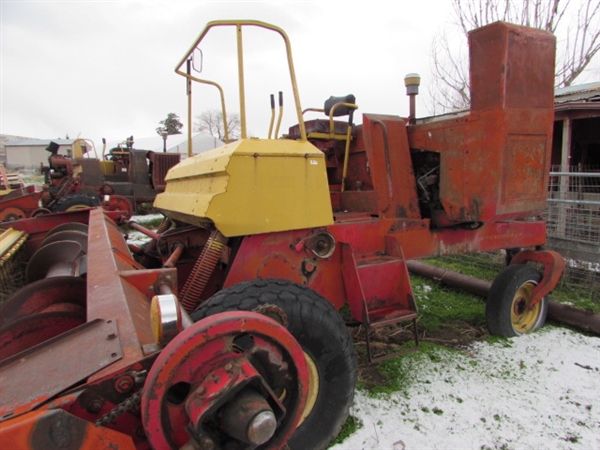 NEW HOLLAND SPEED ROWER 12' SWATHER
