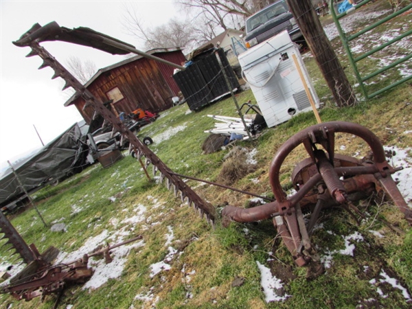 FORD SICKLE MOWER 6' BLADE WITH 3-POINT HITCH