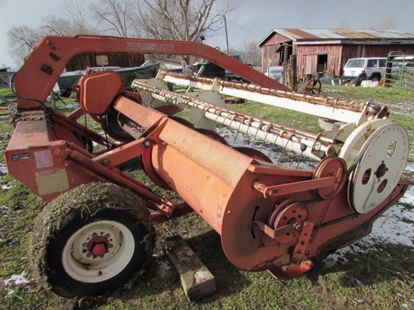 HESSTON HYDROSWING MOWER FOR PARTS OR REPAIR