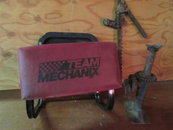 FIND YOUR JACKS AND MECHANIC ROLLING SEAT HERE!