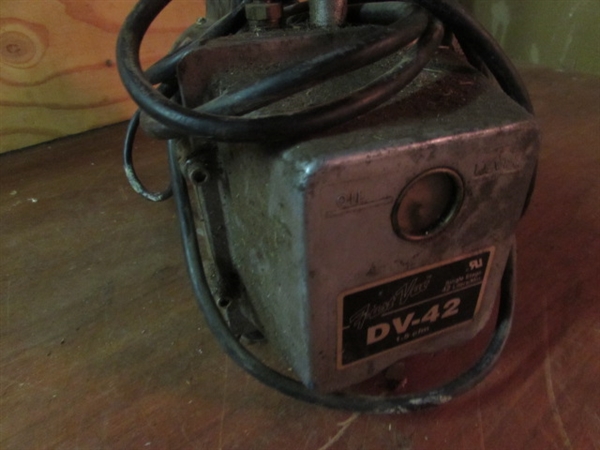 FAST VAC AIR CONDITIONER VACUUM PUMP WITH GAUGES