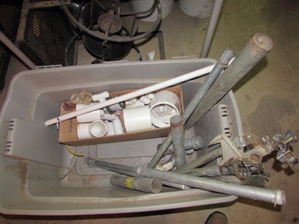 
PLUMBER'S PARADISE: LARGE LOT OF PLUMBING ACCESSORIES
