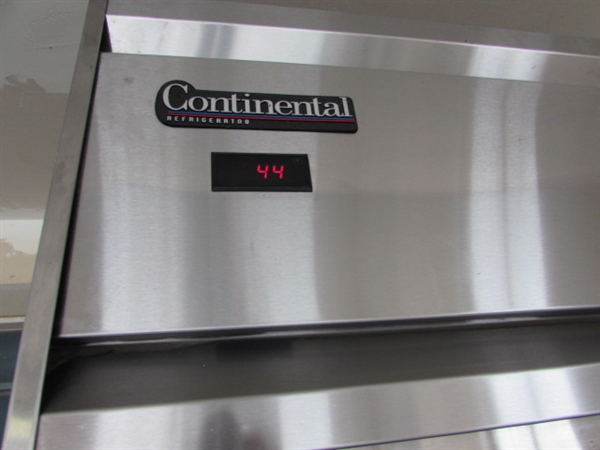 CONTINENTAL COMMERCIAL REFRIGERATOR