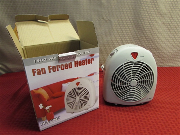 BRAND NEW PELONIS FAN FORCED HEATER