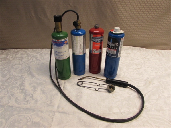 PORTABLE OXYGEN/PROPANE TORCH SET