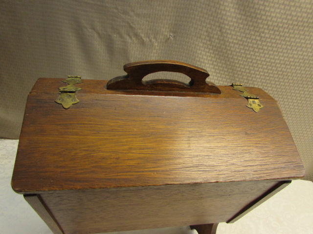 goki wooden sewing box