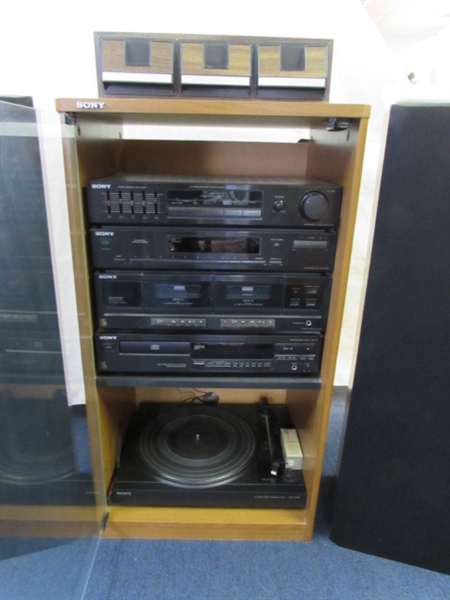 SONY COMPONENT STEREO SYSTEM.