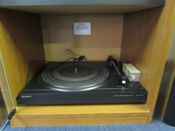 SONY COMPONENT STEREO SYSTEM.
