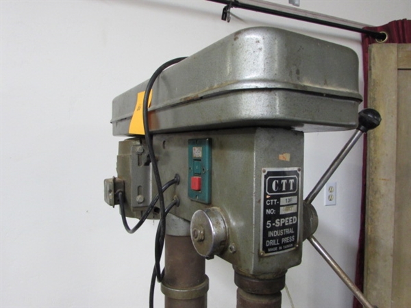 5 SPEED FLOOR DRILL PRESS