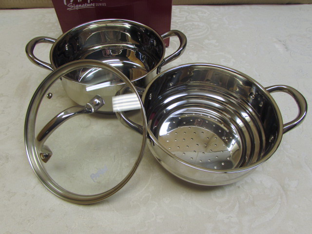 Parini Cookware 3.5 Quart Stainless Steel Casserole Pan
