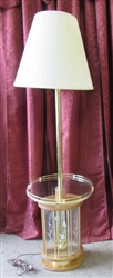 FLOOR LAMP WITH TABLE