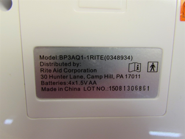 RITE AID AND SAMSUNG BLOOD PRESSURE MONITORS