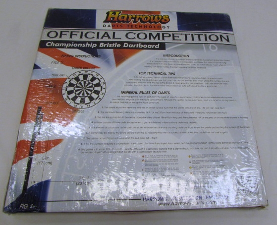 HARROWS COMPETITION DART BOARD