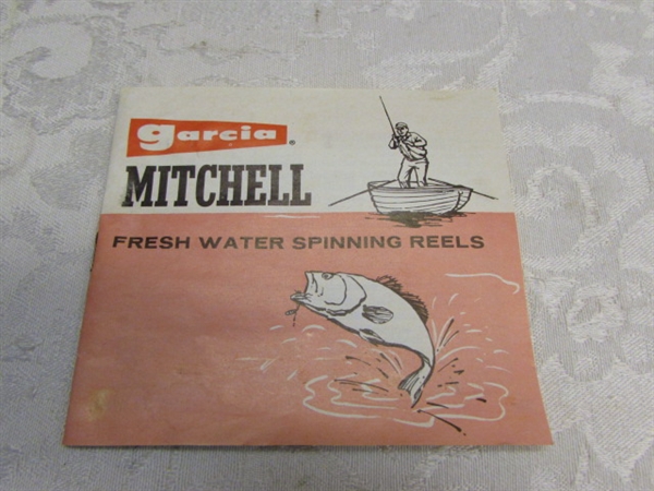 VINTAGE GARCIA MITCHELL 300 FISHING REEL