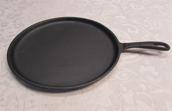cast iron circular griddle