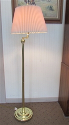 GOLDTONE ADJUSTABLE FLOOR LAMP