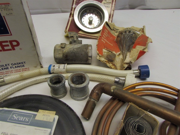 MISCELLANEOUS ASSORTMENT OF PLUMBING ODDS AND ENDS