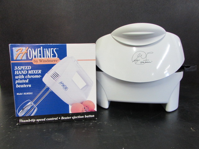 Lot Detail - GEORGE FOREMAN CONTACT ROASTER PLUS