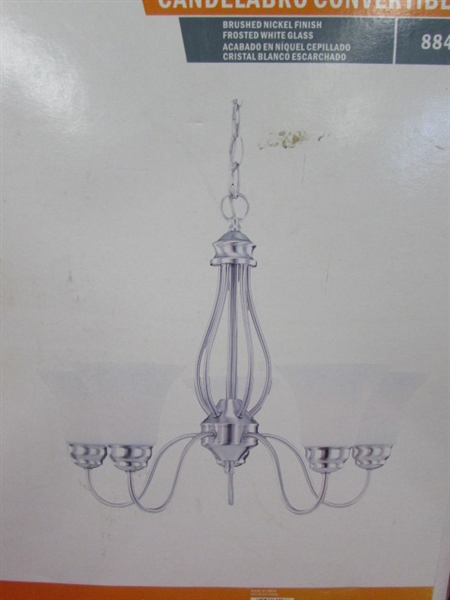 NEW IN BOX CHANDELIER