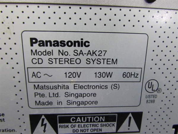 PANASONIC STEREO SYSTEM