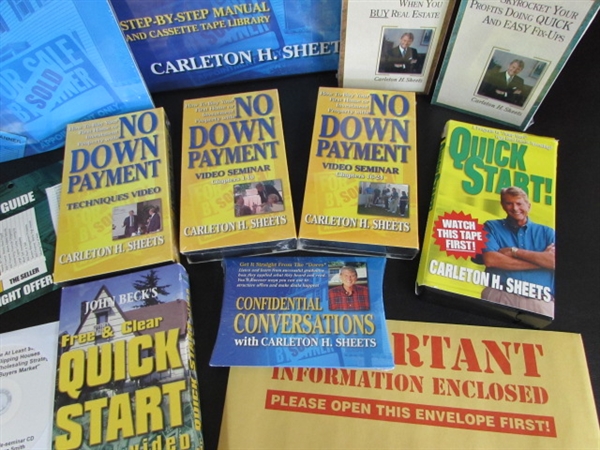 CARLTON SHEETS' NO MONEY DOWN REAL ESTATE GUIDES