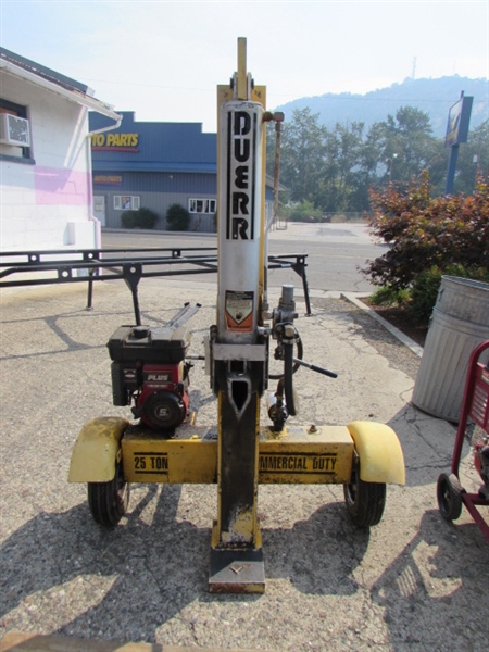 DUERR 25 TON LOG SPLITTER