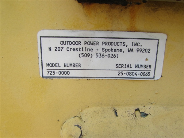 DUERR 25 TON LOG SPLITTER