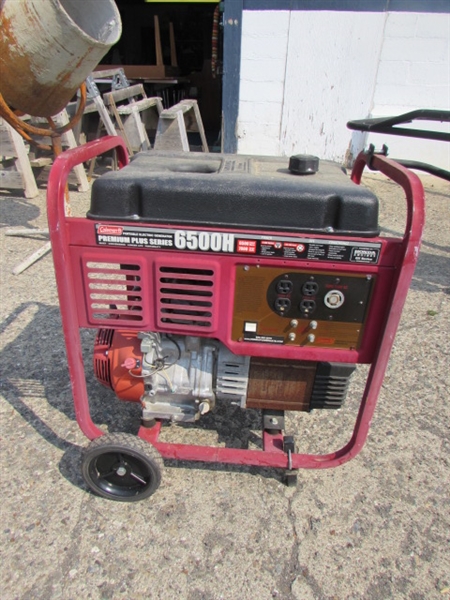 COLEMAN PORTABLE ELECTRIC GENERATOR